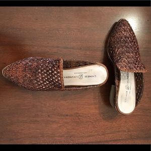 Chinese Laundry Leather mules